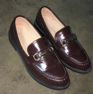 Penny Loafer Leather Comfort Slip On Flat Shoes